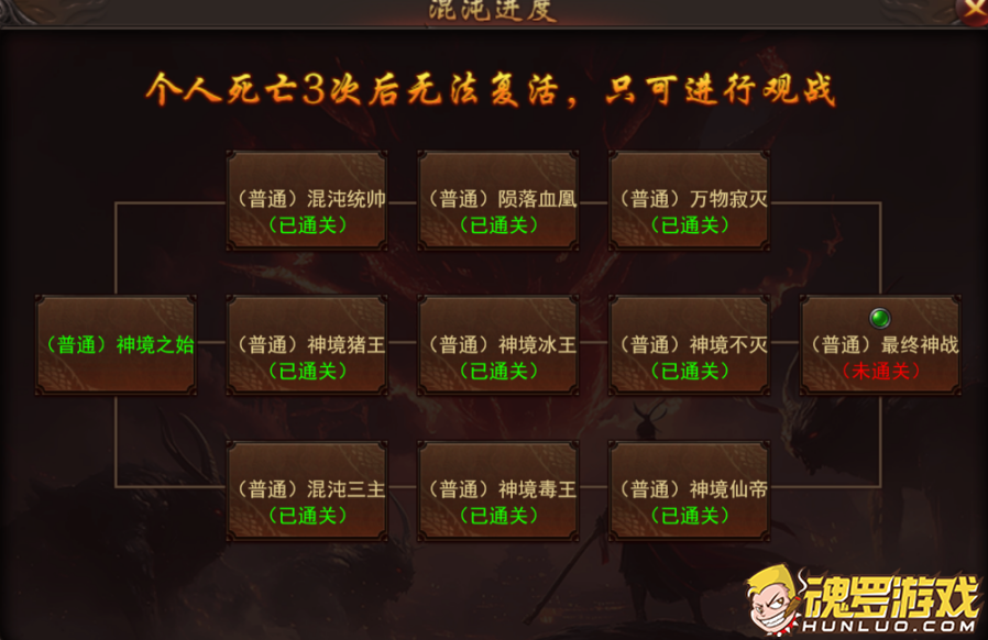 维京传奇混沌神境混沌进度三条线路与最终神战路线图