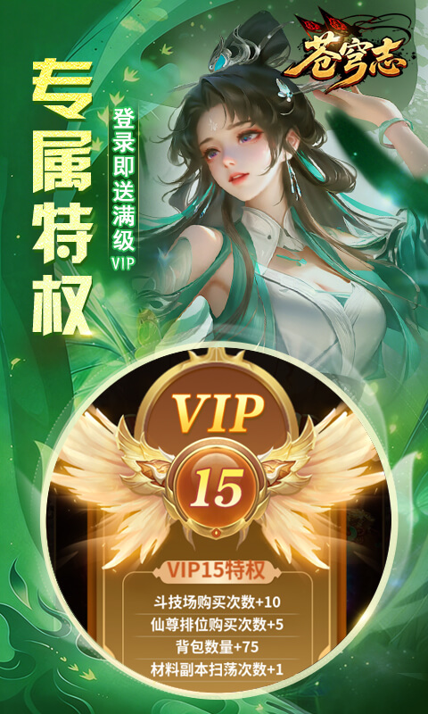 苍穹志(0.05折百亿补贴版)游戏截图1
